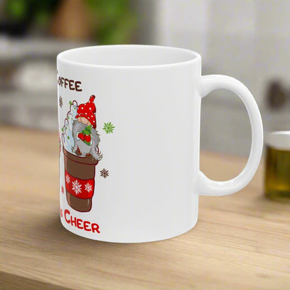 OMNI™ Fueled By Coffee And Christmas Cheer Ceramic Mug