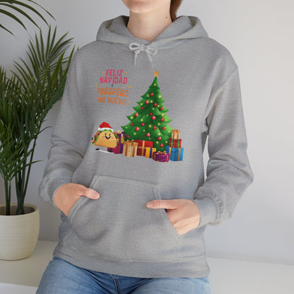 OMNI™ Taco Santa Christmas Holiday Themed Unisex Hoodie