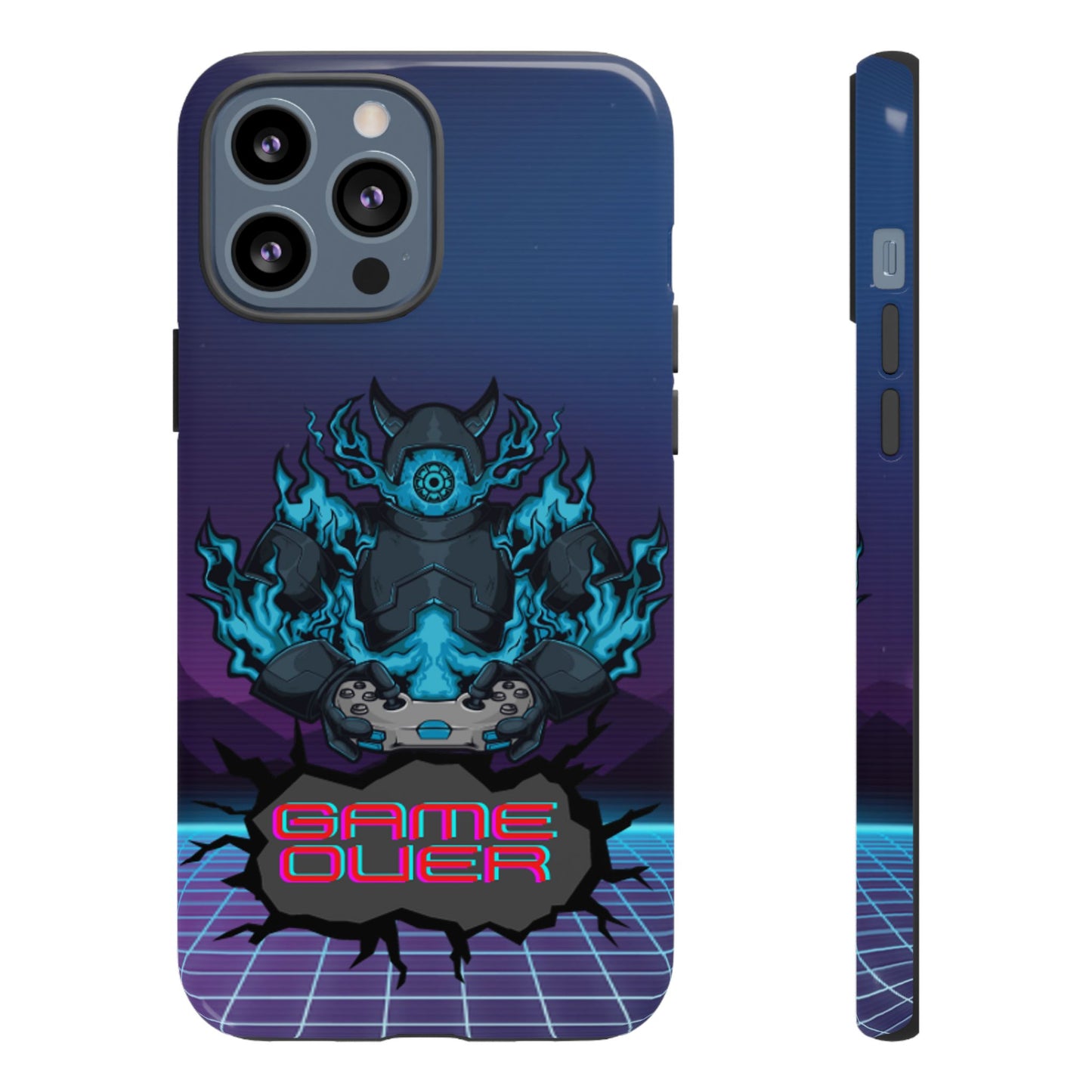 OMNI™ Game Over Gaming Background Double Layered Phone Case