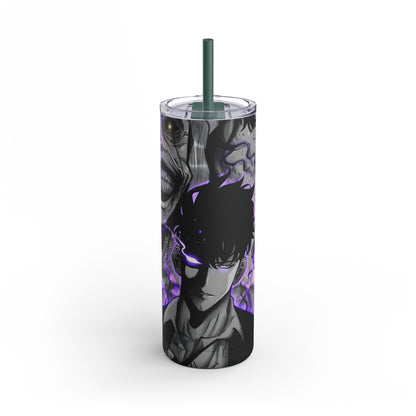 OMNI™ Solo Leveling Shadow Monarch Skinny Matte Tumbler