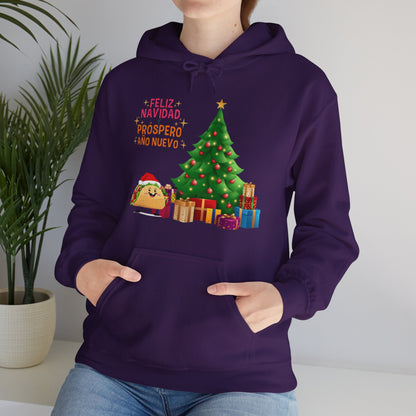 OMNI™ Taco Santa Christmas Holiday Themed Unisex Hoodie