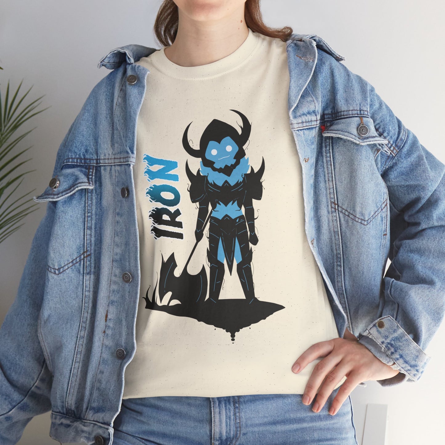OMNI™ Solo Leveling Chibi Iron Unisex Heavy Cotton T-Shirt