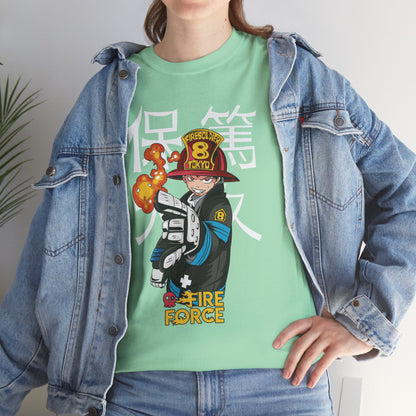 OMNI™ Fire Force Shinra Kusakabe Unisex Heavy Cotton T-Shirt