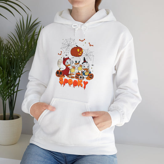 OMNI™ Spooky Halloween Duck Unisex Heavy Blend Hoodie