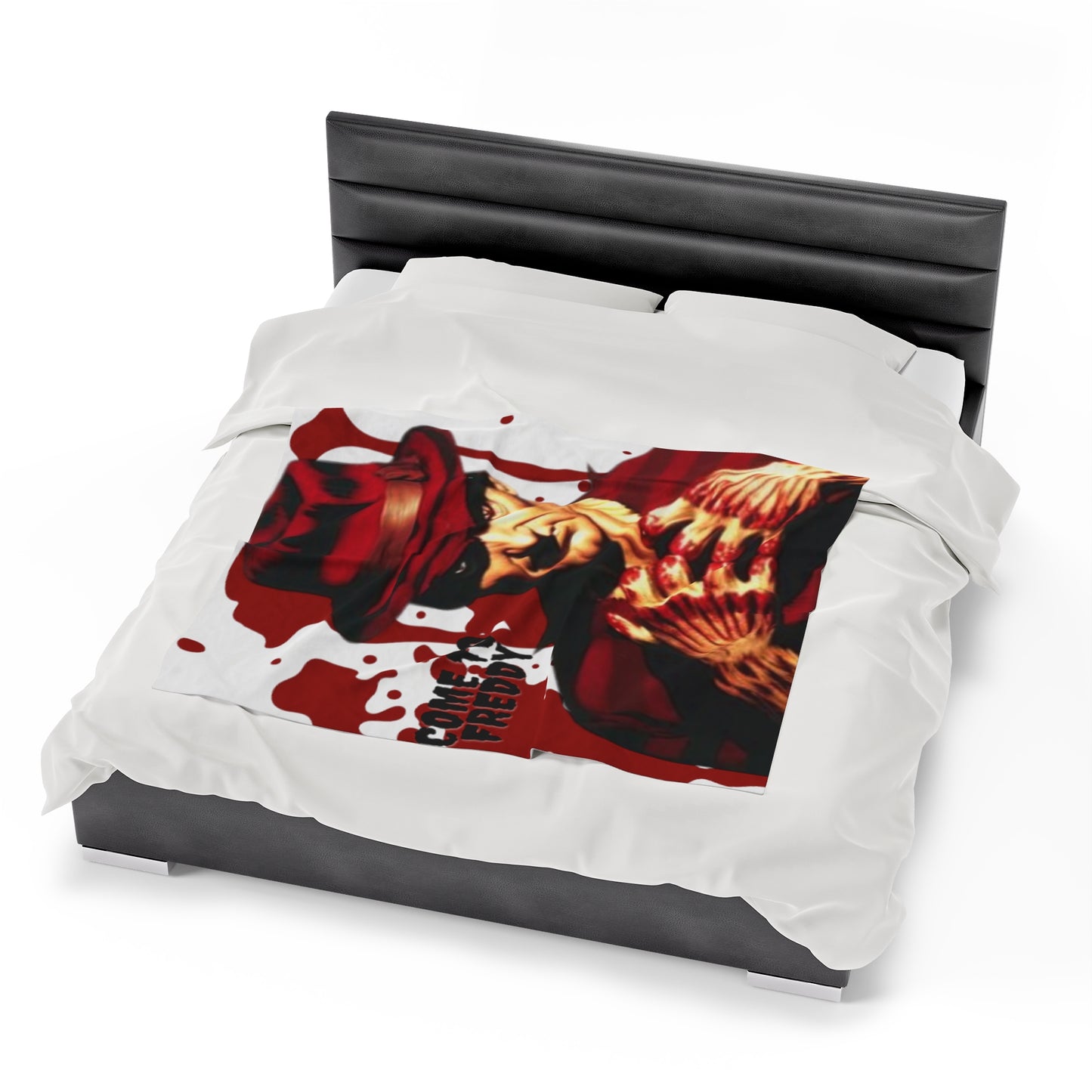 OMNI™ Freddy Krueger Design Velveteen Plush Blanket