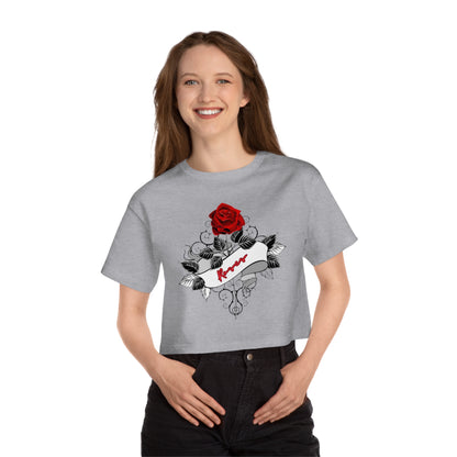 OMNI™ Roses Champion Women's Heritage Cropped T-Shirt