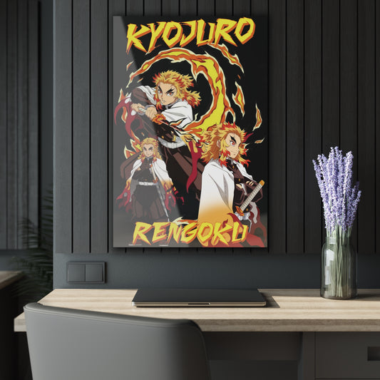 OMNI™ Demon Slayer Flame Hashira Kyojuro Rengoku Acrylic Print