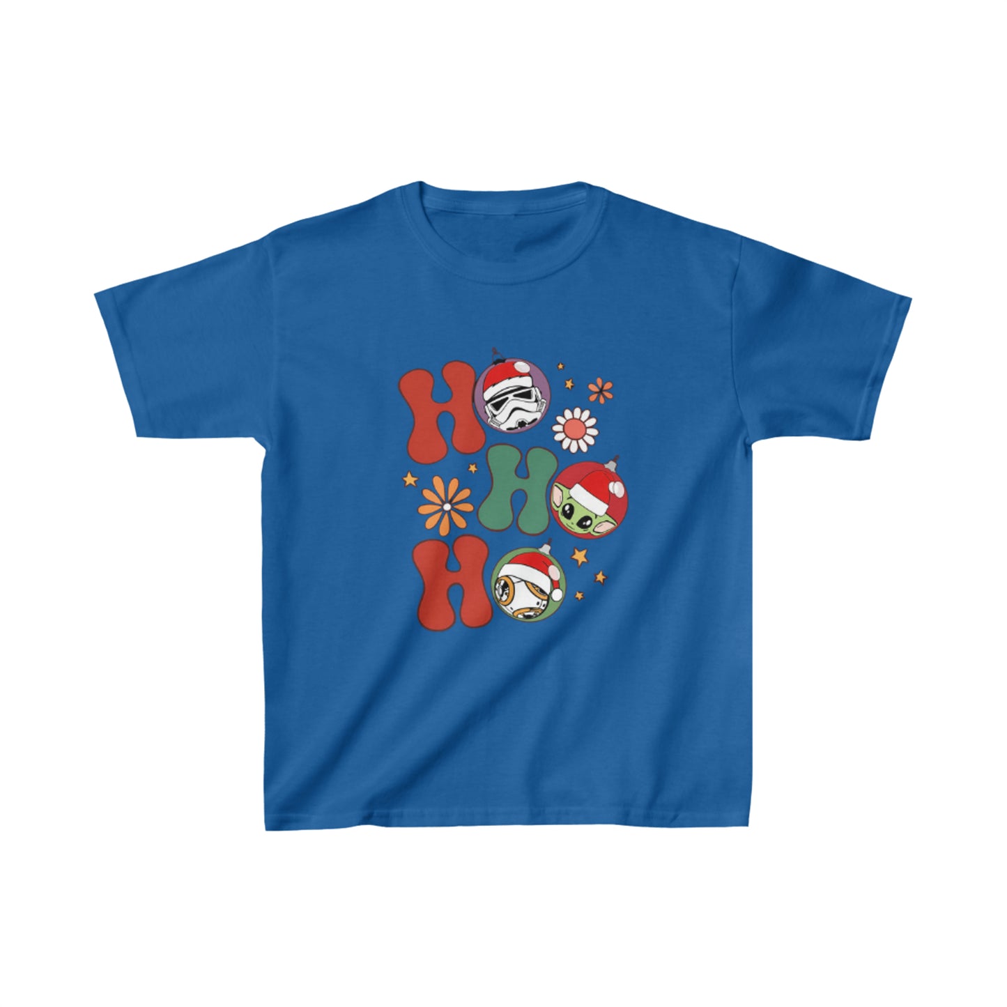 OMNI™ HO! HO! HO! Star Wars Christmas Themed Kids Heavy Cotton T-Shirt