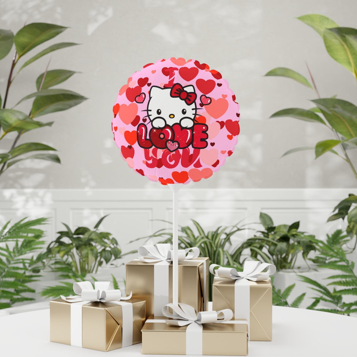 OMNI™ Hello Kitty Valentine's Day Balloon (Round and Heart-shaped)