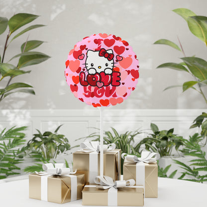 OMNI™ Hello Kitty Valentine's Day Balloon (Round and Heart-shaped)