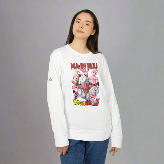 OMNI™ Dragon Ball Z Majin Buu Adidas Unisex Fleece Crewneck Sweatshirt