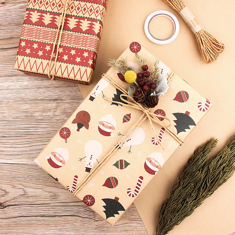 OMNI™ Vintage Style Christmas Wrapping Paper