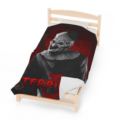 OMNI™ Art The Clown (Terrifier III) Velveteen Plush Blanket