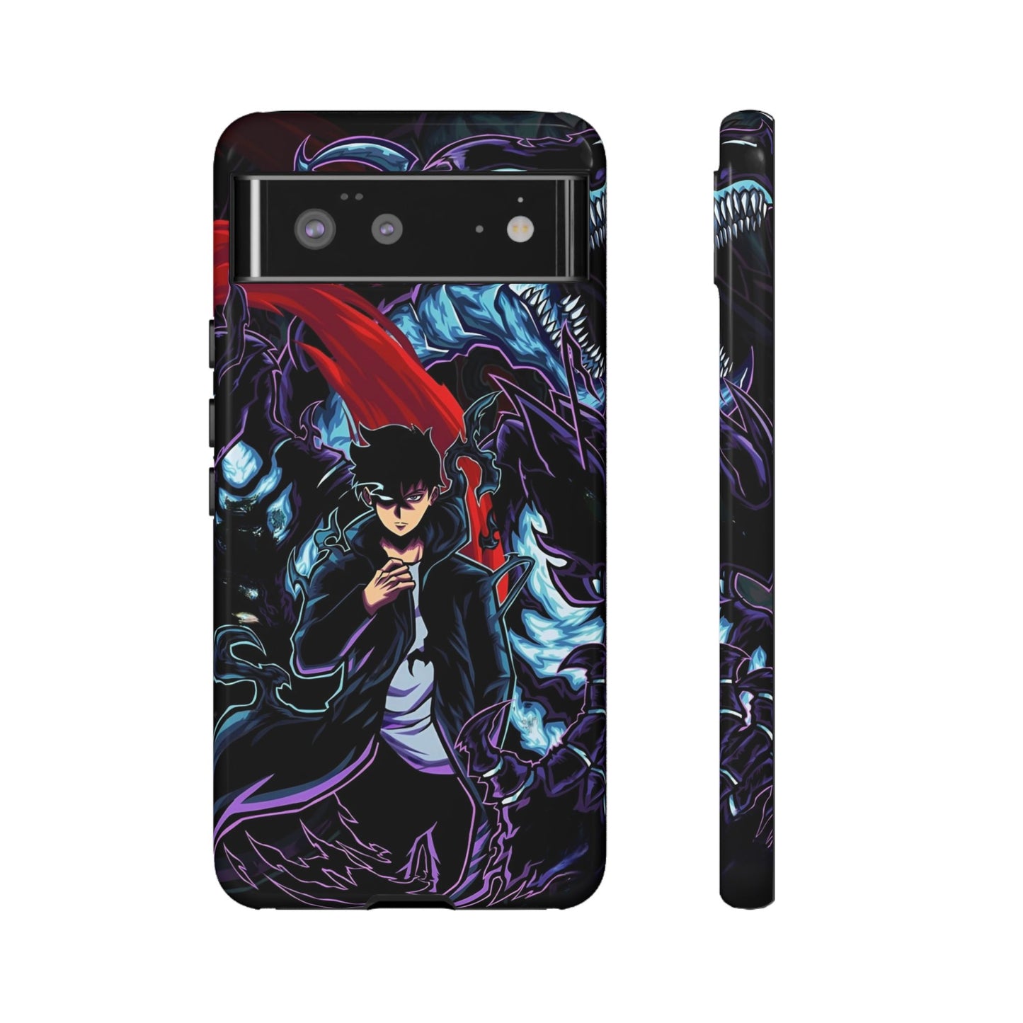 OMNI™ Solo Leveling (Sung Jin Woo and Kamish) Double Layered Phone Cases