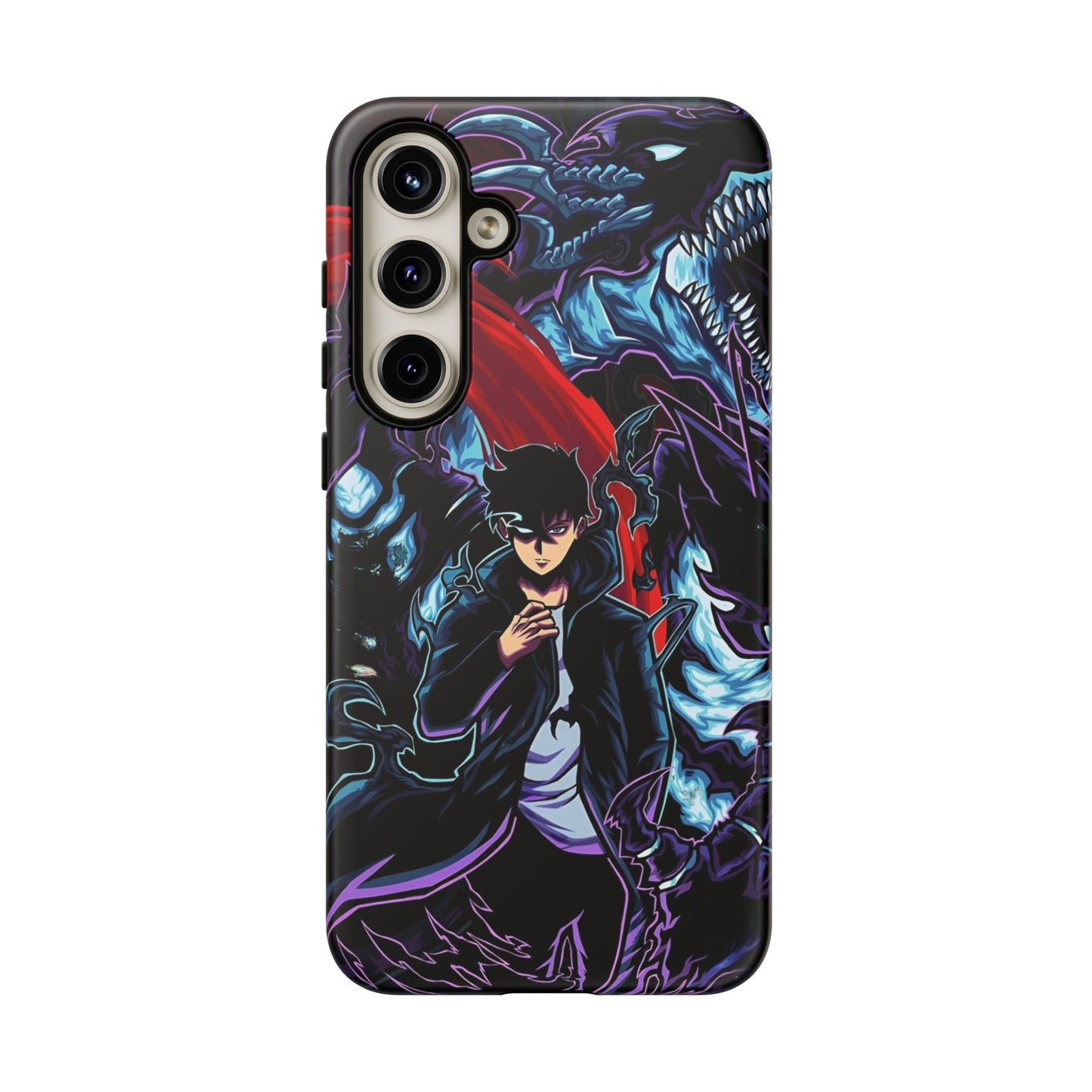 OMNI™ Solo Leveling (Sung Jin Woo and Kamish) Double Layered Phone Cases