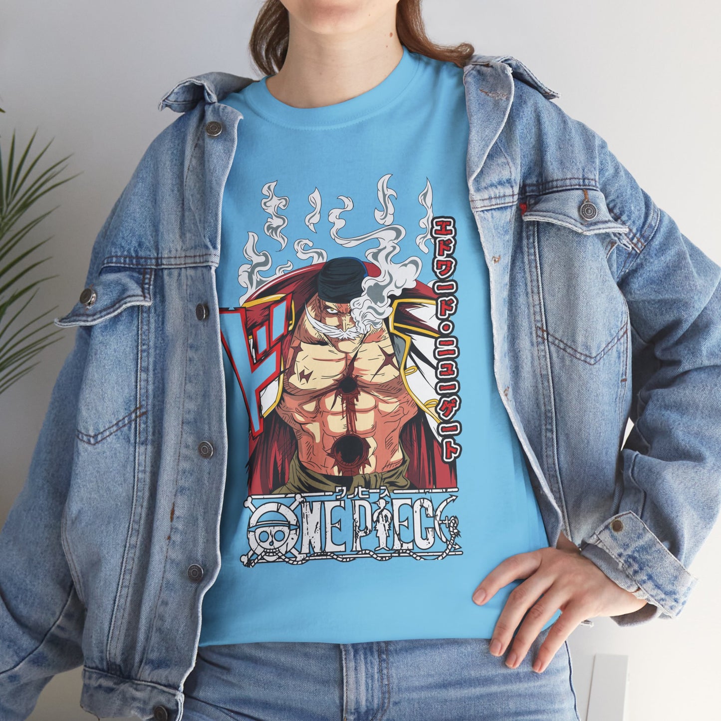 OMNI™ One Piece Edward "Whitebeard" Newgate Unisex Heavy Cotton T-Shirt