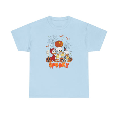 OMNI™ Spooky Halloween Duck Unisex Heavy Cotton T-Shirt