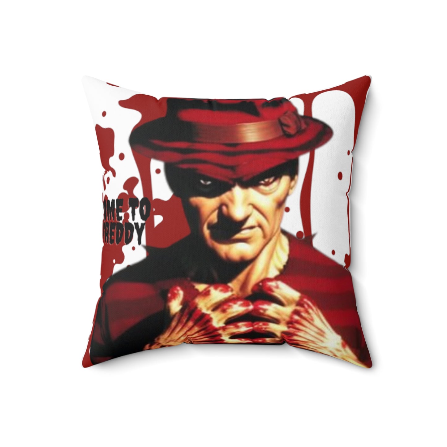 OMNI™ Freddy Krueger Design Spun Polyester Square Pillow