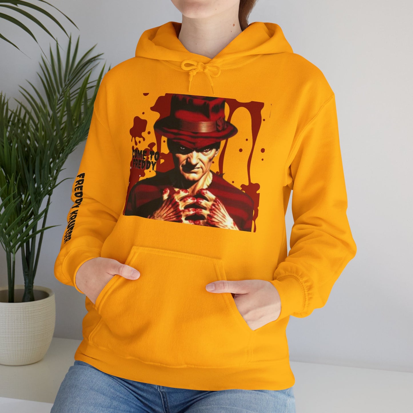 OMNI™ Freddy Krueger Design Unisex Heavy Blend Hoodie