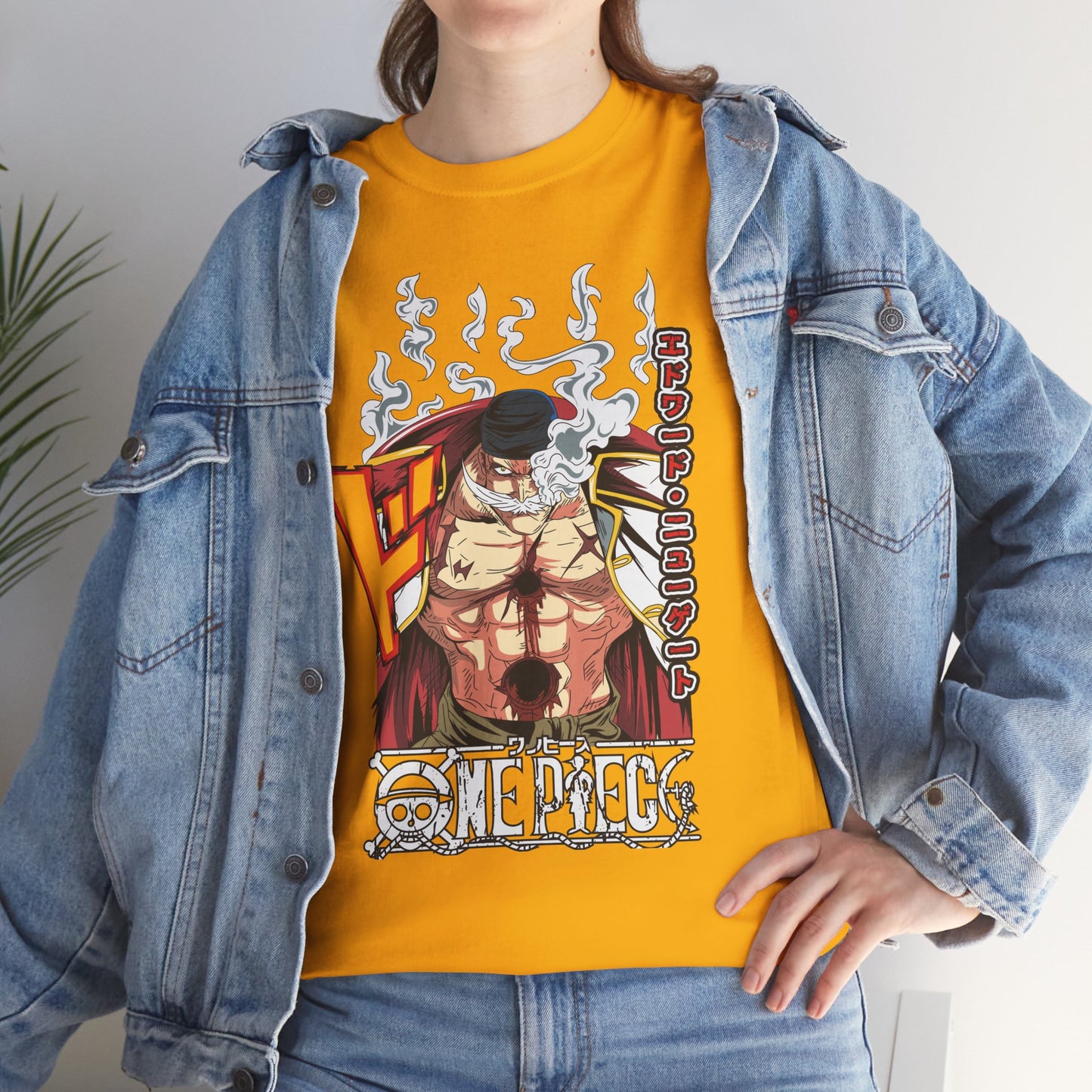 OMNI™ One Piece Edward "Whitebeard" Newgate Unisex Heavy Cotton T-Shirt