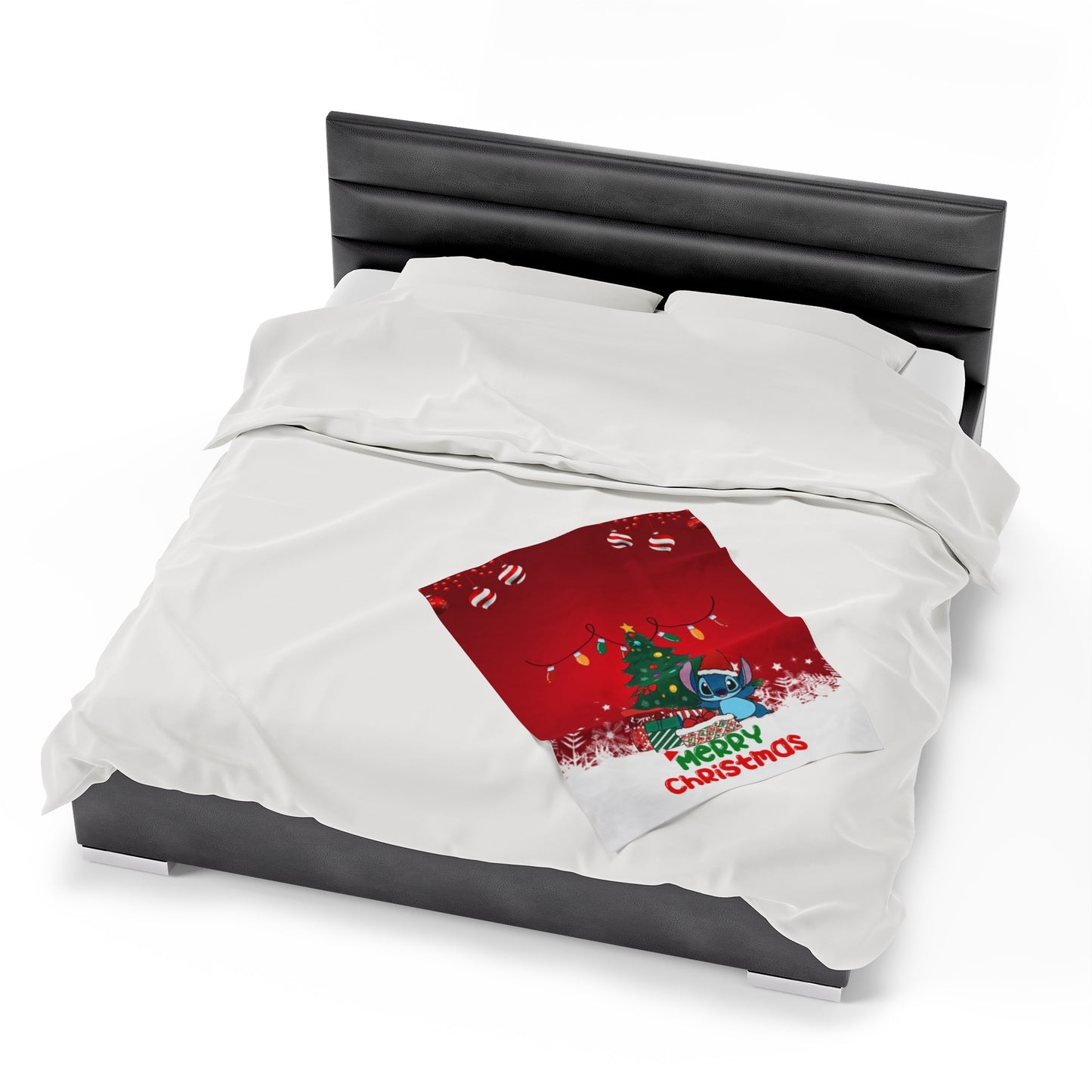 OMNI™ Stitch Christmas Themed Velveteen Plush Blanket