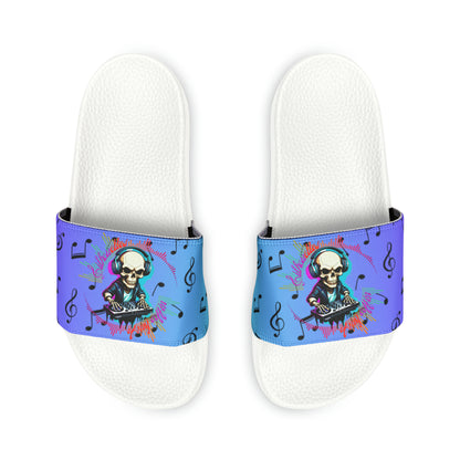 OMNI™ Silhouettes Of My Coffin Men's PU Slide Sandals (2nd Edition)