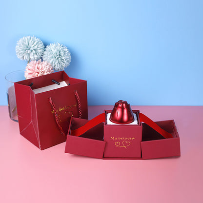 OMNI™ Lifting Metal Rose Valentine's Day Gift Box