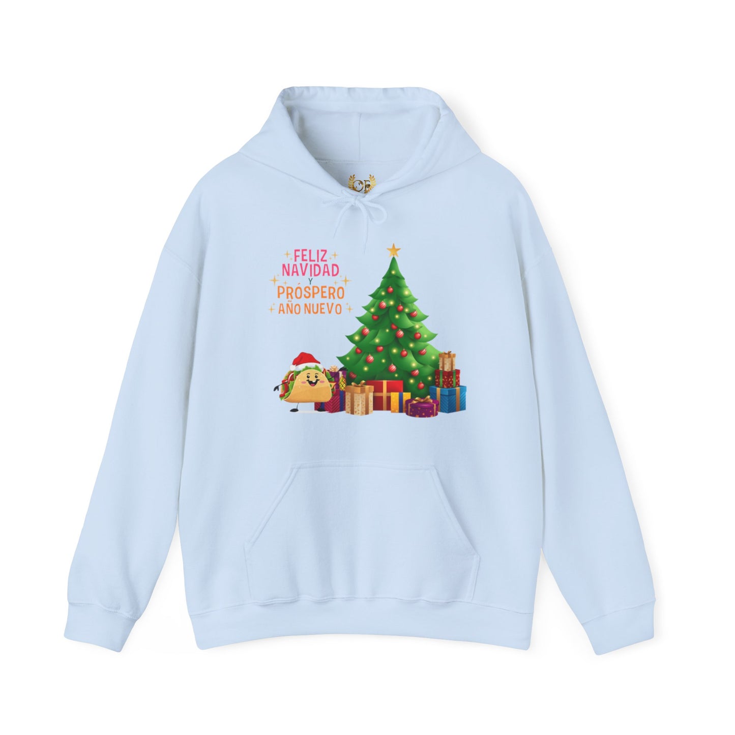 OMNI™ Taco Santa Christmas Holiday Themed Unisex Hoodie