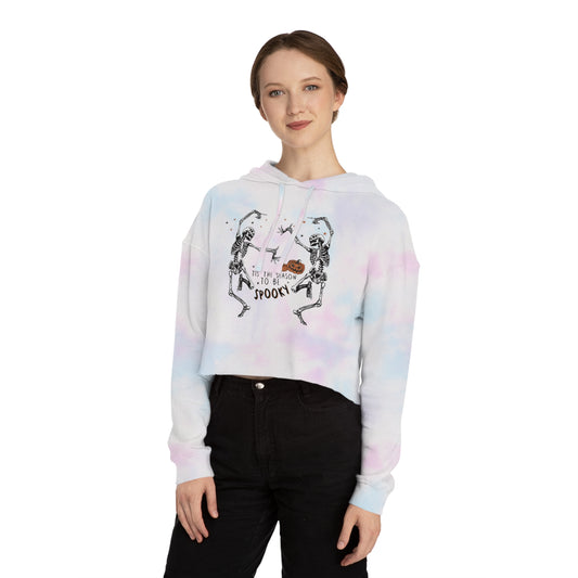 OMNI™ Tis The Season To Be Spooky Women’s Cropped Hoodie