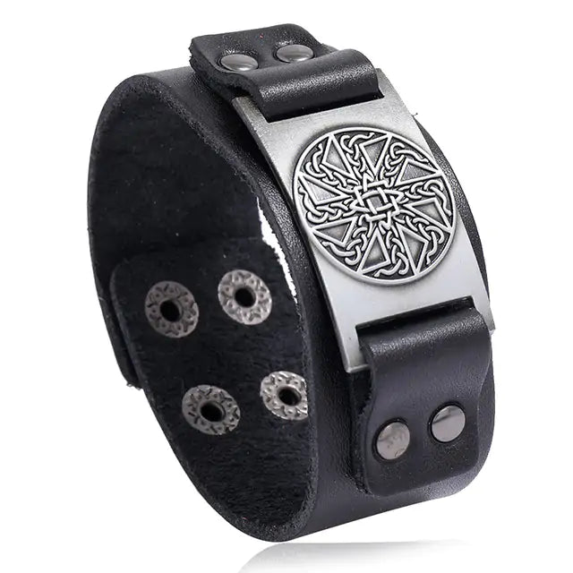 OMNI™ Nordic Style Leather Bracelet