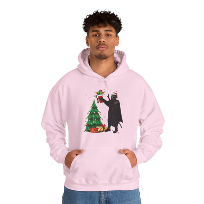 OMNI™ Star Wars Mandalorian and Baby Yoda Christmas Themed Unisex Hoodie