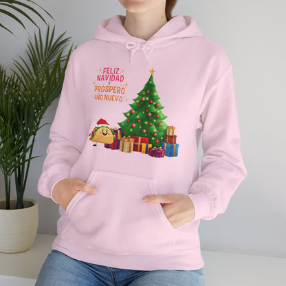 OMNI™ Taco Santa Christmas Holiday Themed Unisex Hoodie