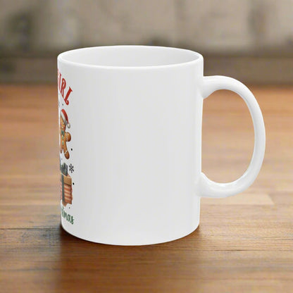 OMNI™ Just A Girl Who Loves Christmas Ceramic Mug