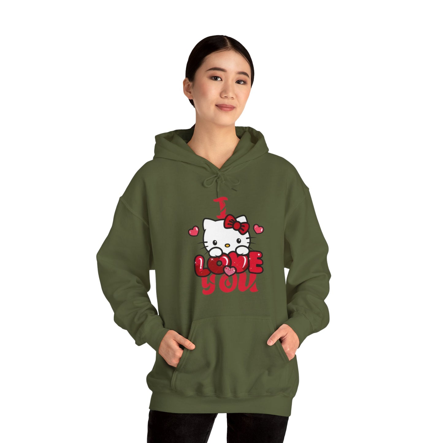 OMNI™ Hello Kitty Valentine's Day Unisex Heavy Blend Hoodie