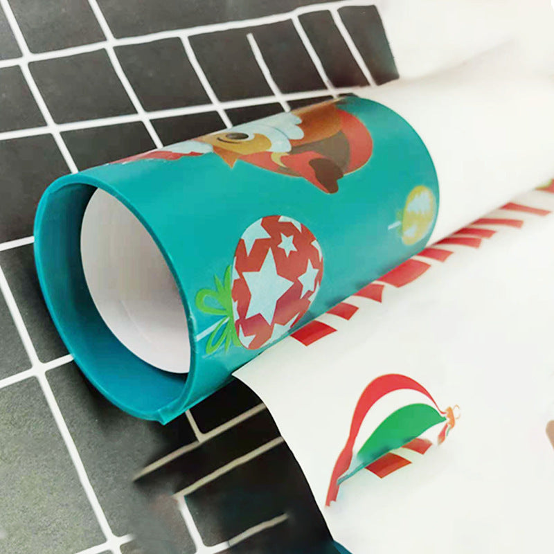 OMNI™ Cylinder Christmas Wrapping Paper Cutter