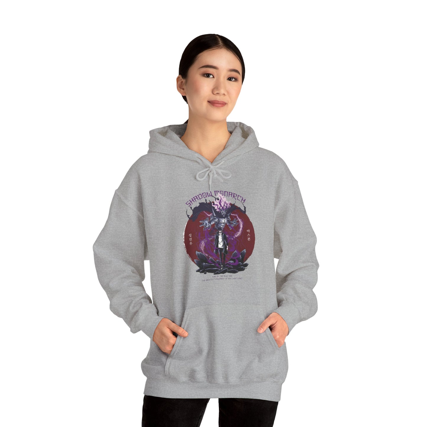 OMNI™ Shadow Monarch (Sung Jin Woo and Ashborn) Unisex Heavy Blend  Hoodie