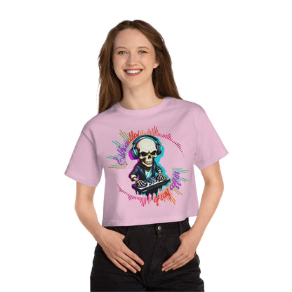 OMNI™ Silhouettes Of My Coffin Champion Women's Heritage Cropped T-Shirt (2nd Edition)