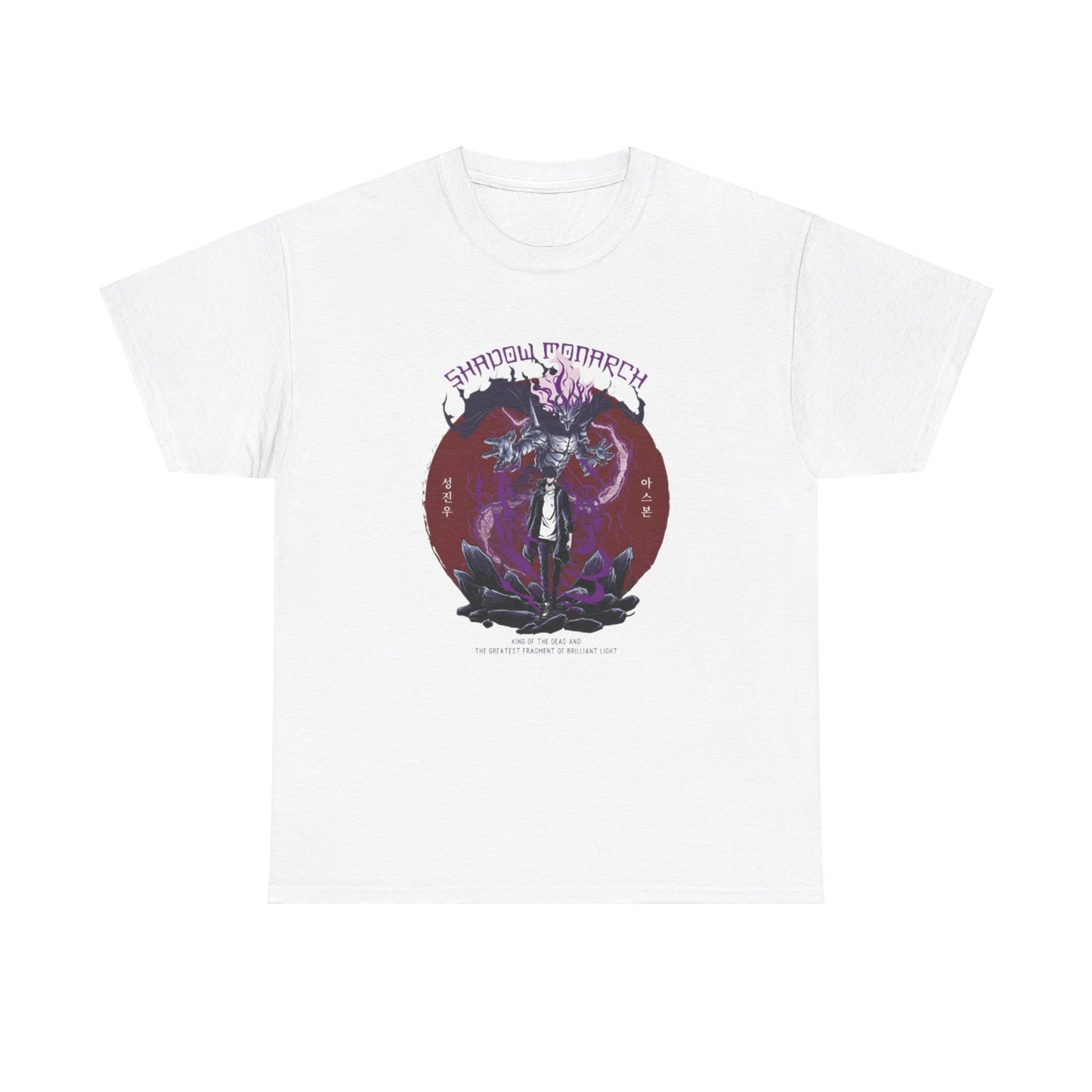 OMNI™ Shadow Monarch (Sung Jin Woo and Ashborn) Unisex Heavy Cotton T-Shirt