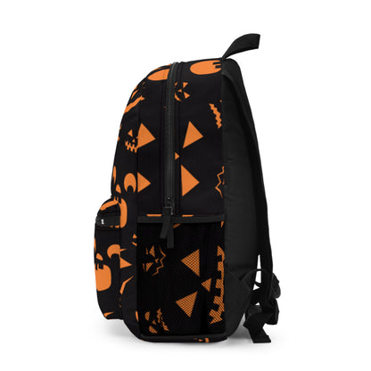 OMNI™ Orange and Black Jack O'Lantern Grin Backpack