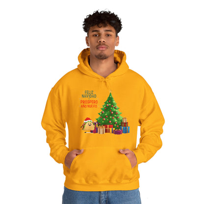 OMNI™ Taco Santa Christmas Holiday Themed Unisex Hoodie