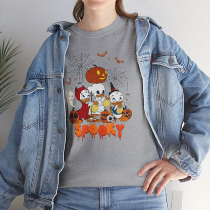 OMNI™ Spooky Halloween Duck Unisex Heavy Cotton T-Shirt