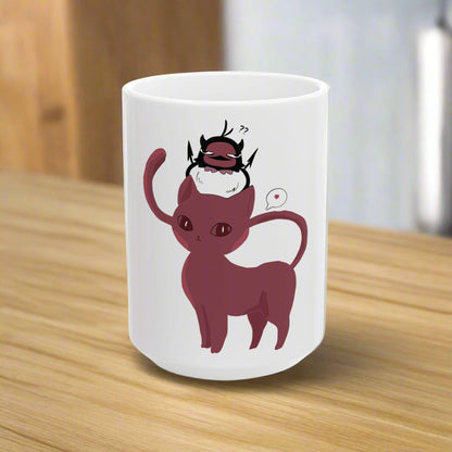 OMNI™ Nero and Rouge Duo Ceramic Mug