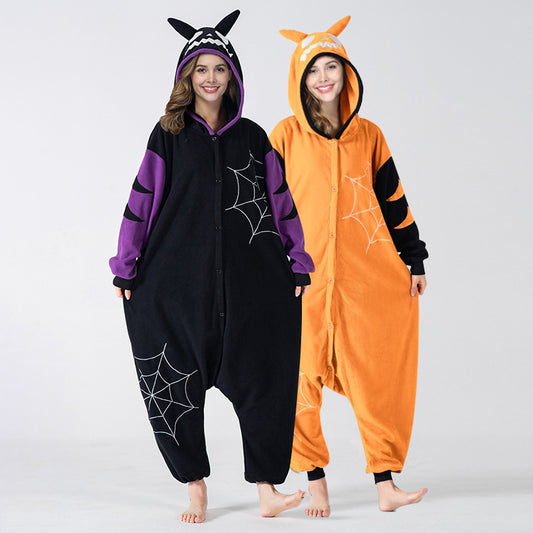 Omni™ Halloween Themed Oversized Hooded Full Body Pajamas