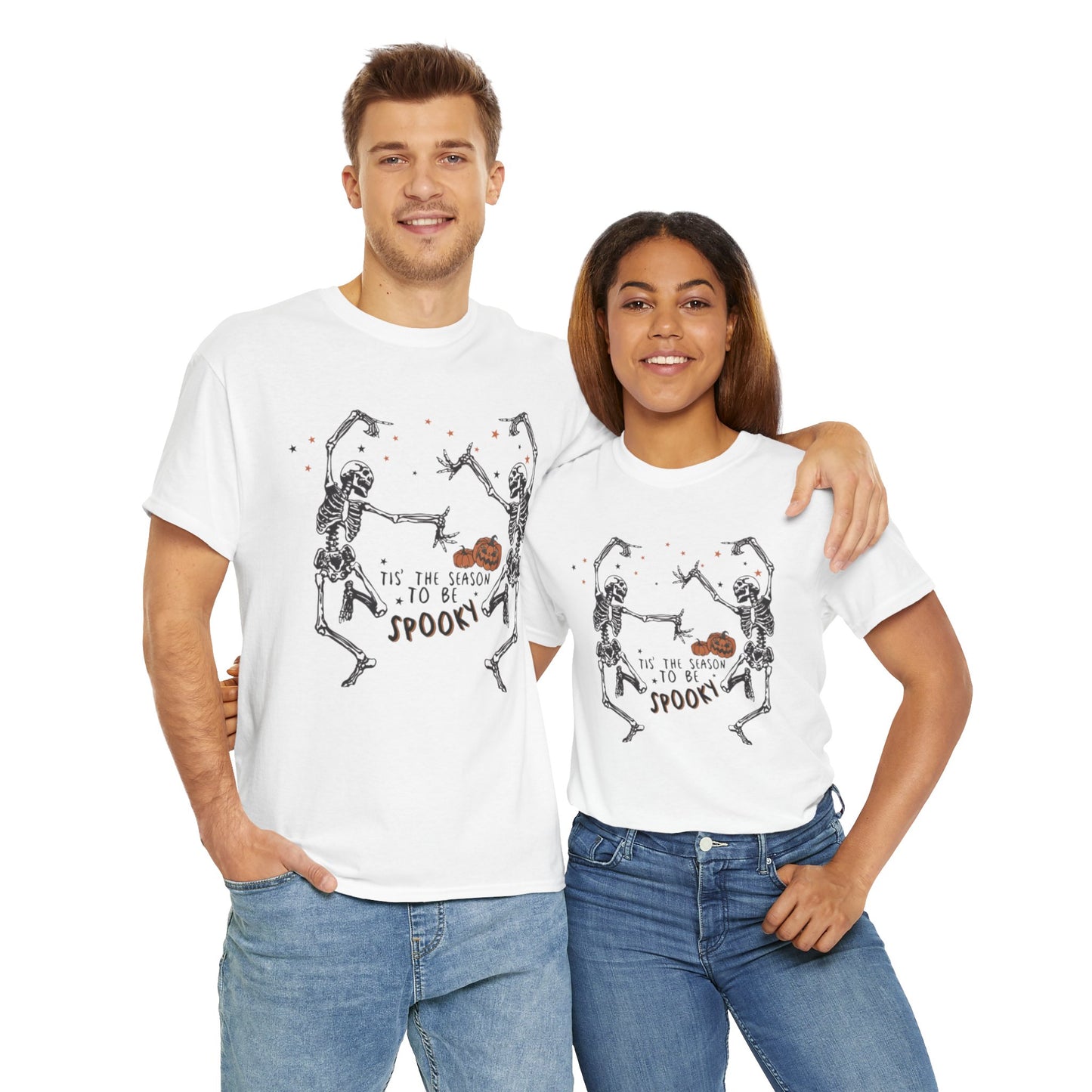 OMNI™ Tis The Season To Be Spooky Unisex Heavy Cotton T-Shirt