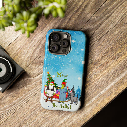 OMNI™ Shrek The Halls! (Shrek Trio: Shrek, Fiona and Donkey) Christmas Themed Phone Cases