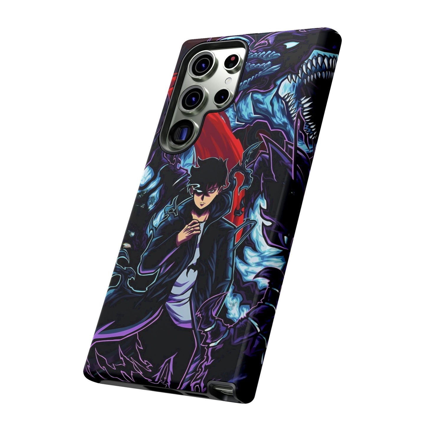 OMNI™ Solo Leveling (Sung Jin Woo and Kamish) Double Layered Phone Cases