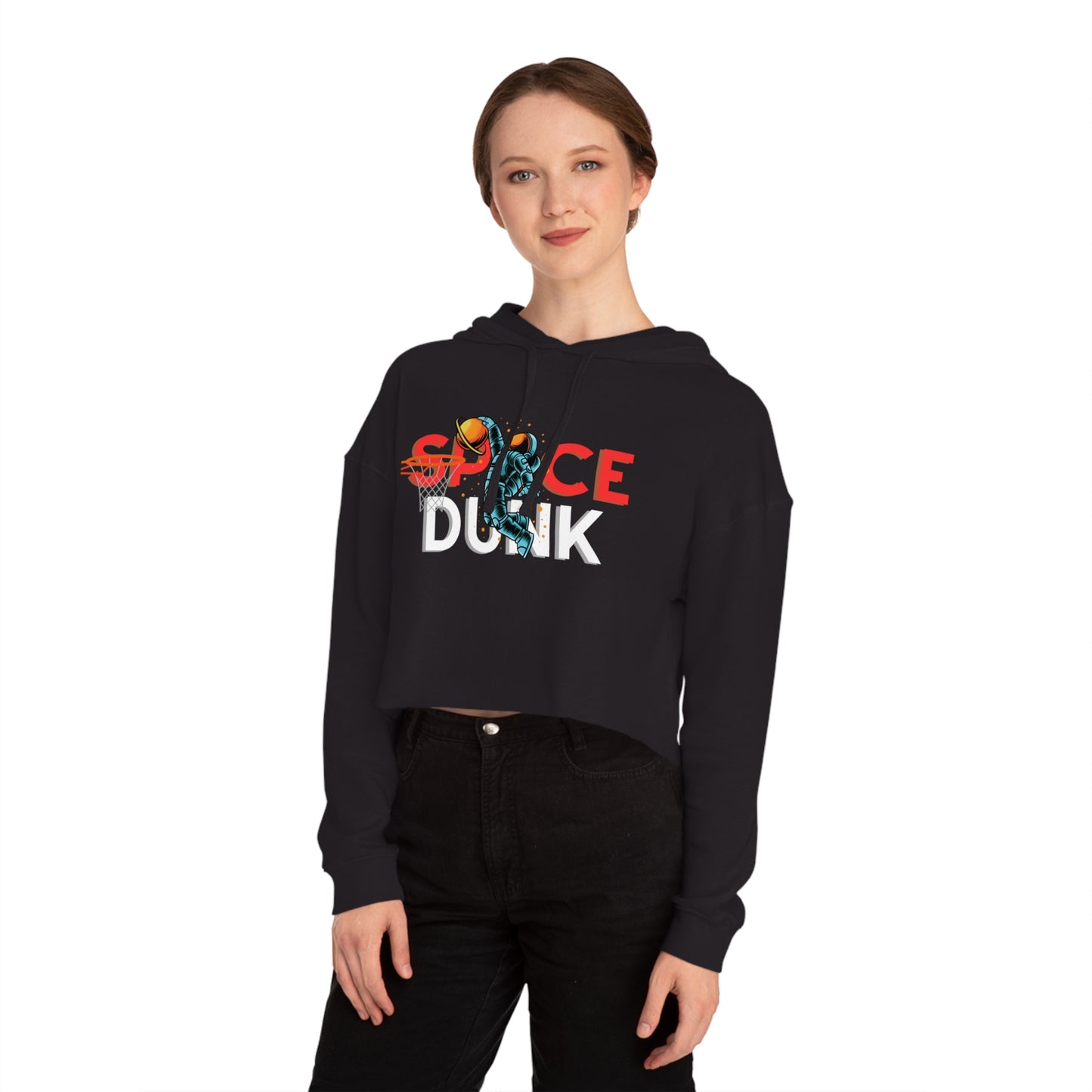 OMNI™ Space Dunk Women’s Cropped Hoodie