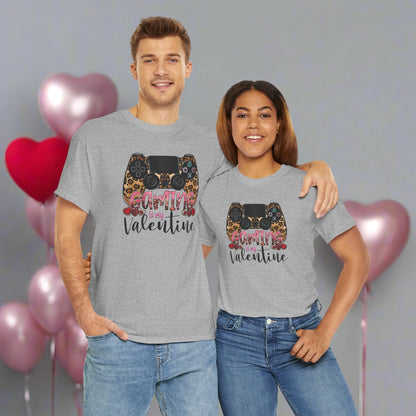 OMNI™ Gaming Is My Valentine Unisex Heavy Cotton T-Shirt