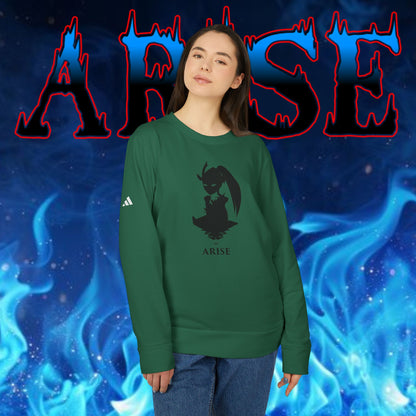 OMNI™ Solo Leveling Marshal Igris Adidas Unisex Fleece Crewneck Sweatshirt