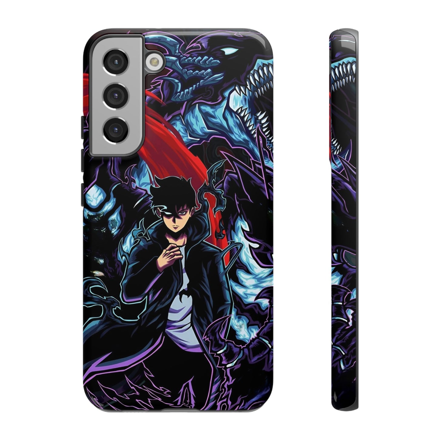 OMNI™ Solo Leveling (Sung Jin Woo and Kamish) Double Layered Phone Cases